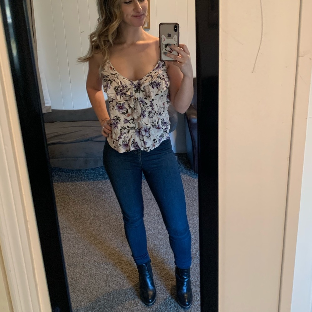 Floral Tank Top - XS - Picture 1 of 4